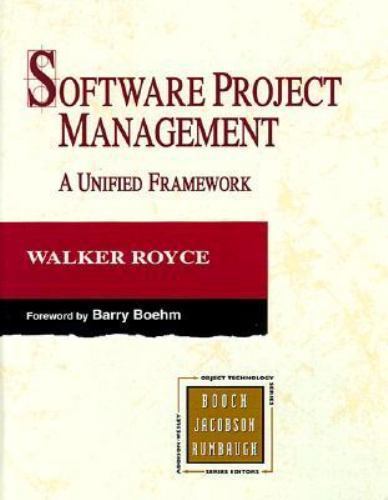 Software Project Management: A Unified Framewor- 9780201309584, Royce, hardcover
