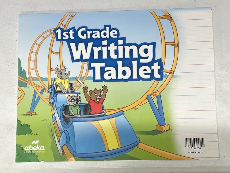 Abeka 1st Grade Writing Tablet