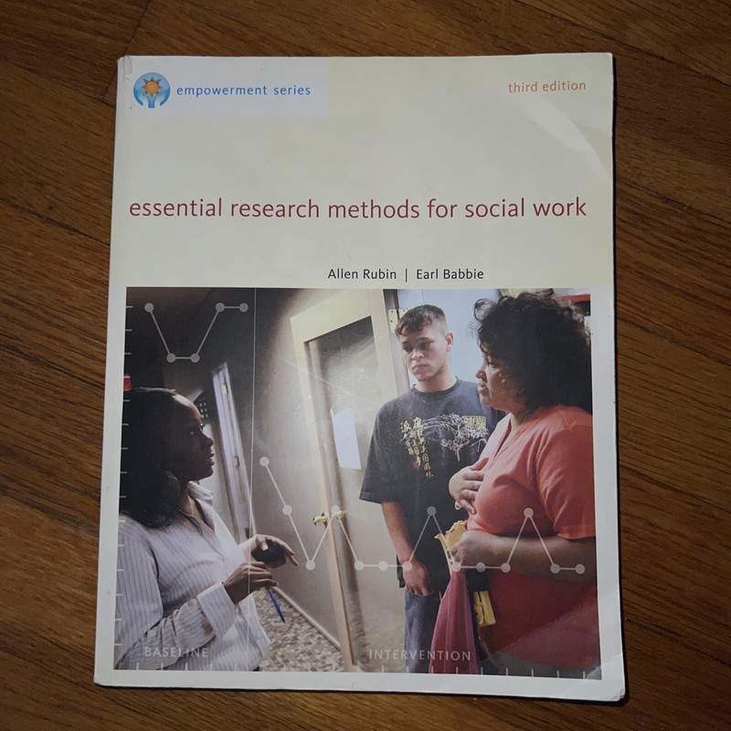 Essential Research Methods for Social Work by Allen Rubin, 2013