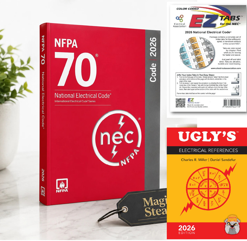 National Electrical Code (NEC) 2026 PB + Ugly 2026 sp + EZ tab 2026 USA STOCK gallery