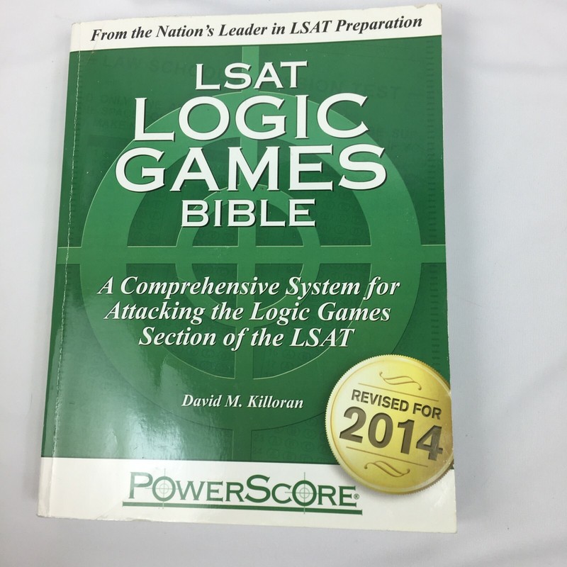 LSAT Logic Games Bible Workbook by Dave M. Killoran (2014, Paperback)