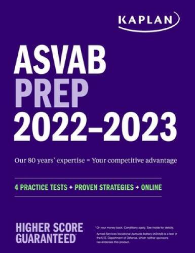 ASVAB Prep 20222023: 4 Practice Tests Proven Strategies Online (Ka – GOOD