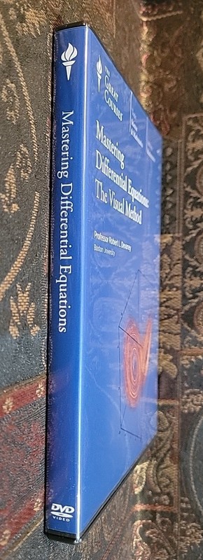 Great Courses Mastering Differential Equations The Visual Method 4 DVDs gallery