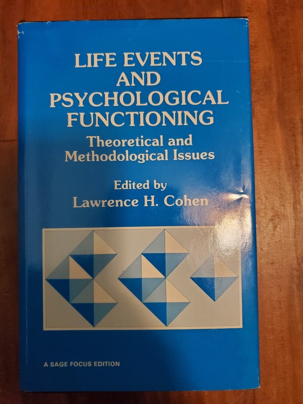Sage Focus Editions Ser.: Life Events and Psychological Functioning :…