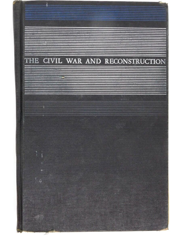Book The Civil War And Reconstruction DC Heath 1961 Randle Donald Ex Library