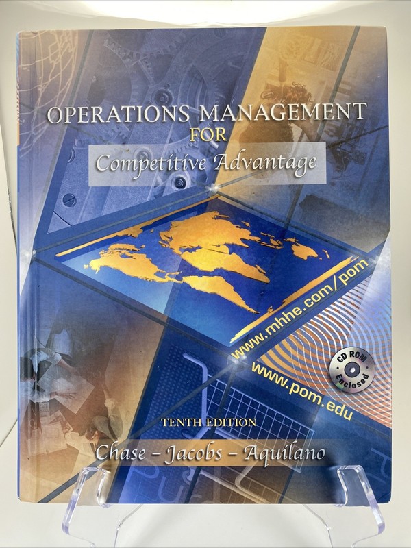 Operations & Decision Sciences: Operations Management For Competitive Advantage