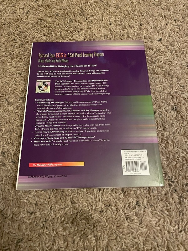 Fast and Easy ECGs by Keith Wesley and Bruce Shade (2005, Digital, Other) gallery