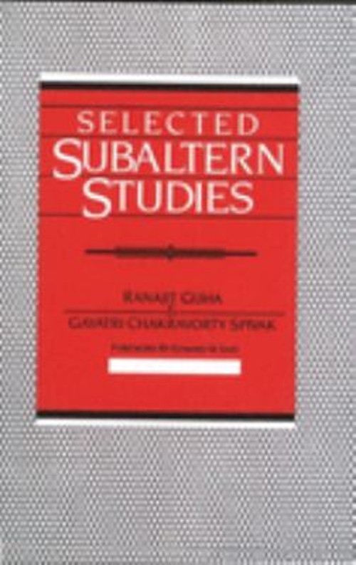 Selected Subaltern Studies Paperback