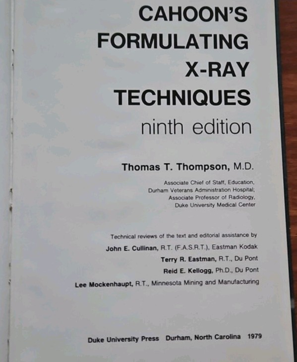 4 Vtg Radiology Tech Text Books Science Cahoons X-ray Techniques & Physics gallery