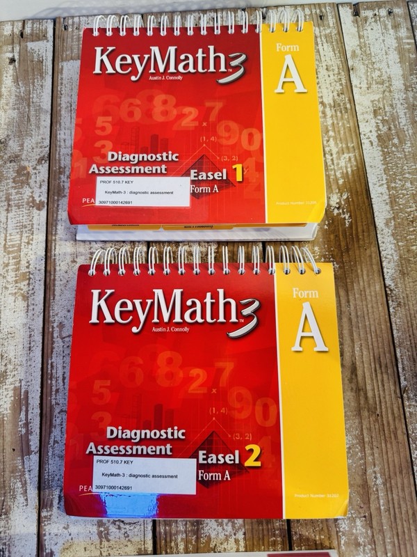 KeyMath-3 Diagnostic Assessment Form A Complete Set With Carrying Bag gallery