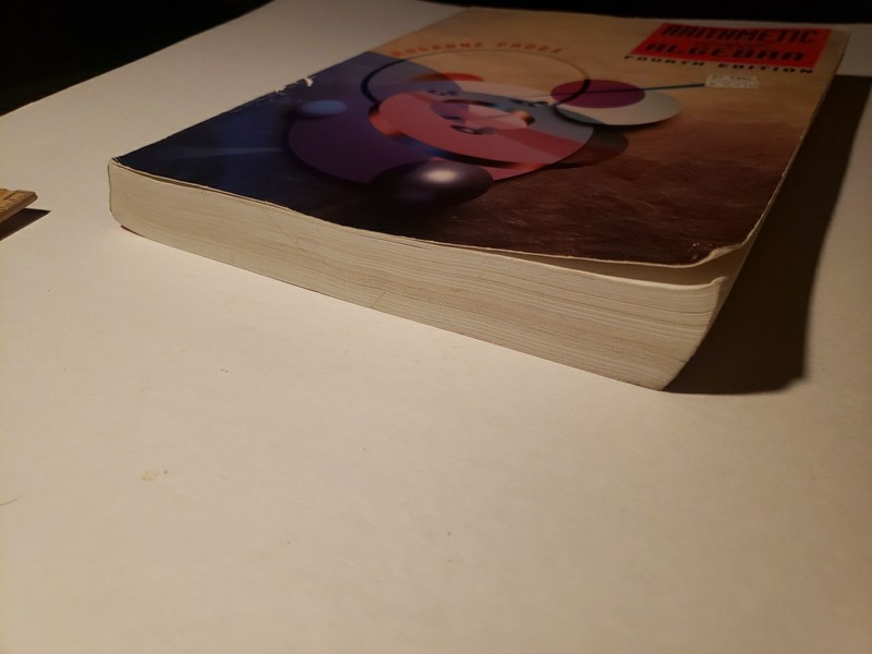 Arithmetic and Algebra by Rosanne Proga 1996 PB Book SOLD AS IS gallery