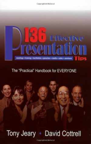 136 Effective Presentation Tips – Paperback, by Tony Jeary; David – Good