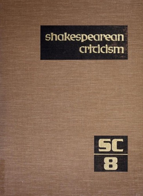 Shakespearean Criticism Hardcover