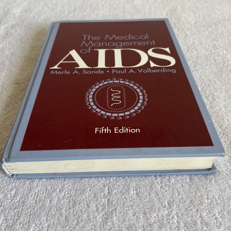 The Medical Management of AIDS Hardcover Paul A., Sande, Merle A. Fifth Edition gallery