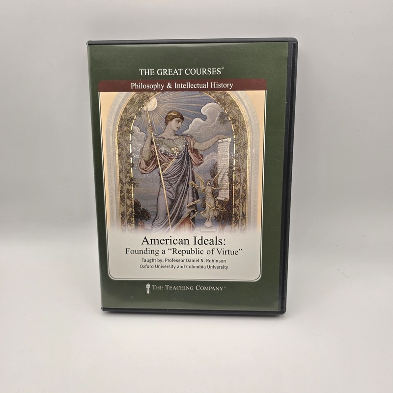 American Ideals : Founding a Republic of Virtue by Daniel Robinson (CD) -929/B2