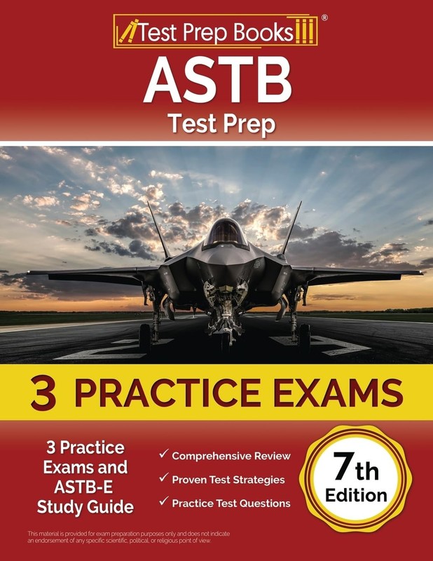 ASTB Test Prep: 3 Practice Exams and ASTB-E Study Guide: [7th Edition] Rueda…