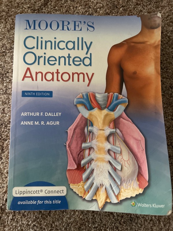 Moore’s Clinically Oriented Anatomy 9th Edition by Arthur F. Dalley II (English)