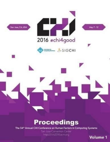 Chi Conference Committee CHI 16 Vol 1 (Paperback) (UK IMPORT)