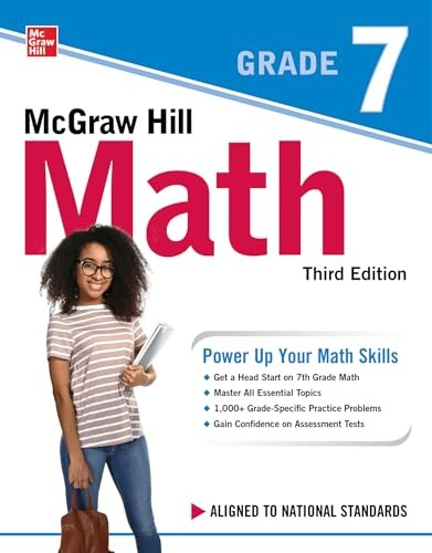 McGraw Hill Math Grade 7 Third – VERY GOOD