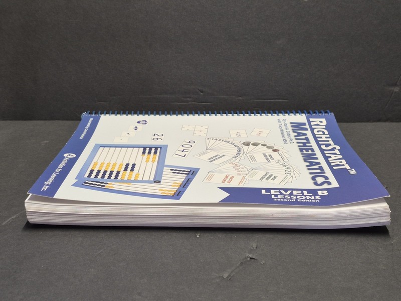 RightStart Mathematics Lessons Level B 2nd Edition Excellent Condition gallery