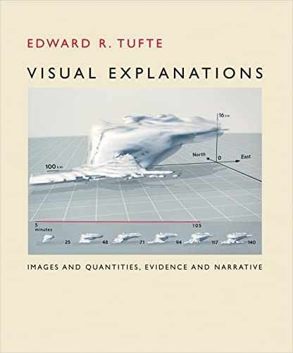 Visual Explanations: Images and – Paperback, by Edward R. Tufte – Very Good c