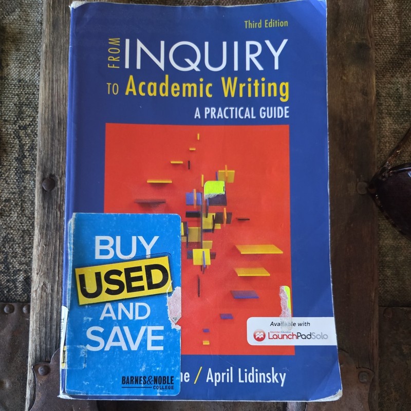 From Inquiry to Academic Writing 3rd Edition Paperback Stuart Greene April…