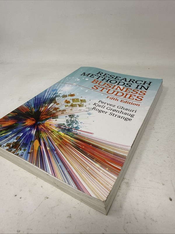 Research Methods in Business Studies. 5th Ed. (Damage To 5 Pages. Readable) gallery