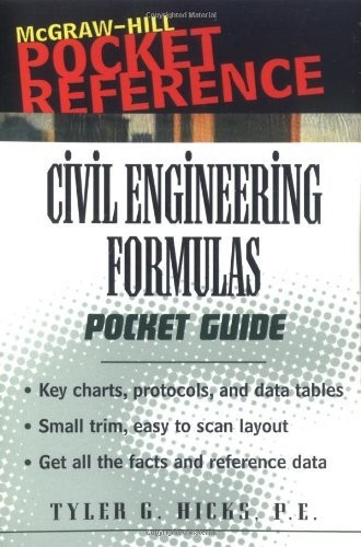 Civil Engineering Formulas (Pocket Guide) by Hicks