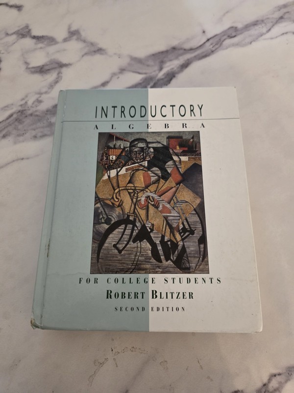 Introductory Algebra for College Students by Robert Blitzer (1997, Hardcover,…