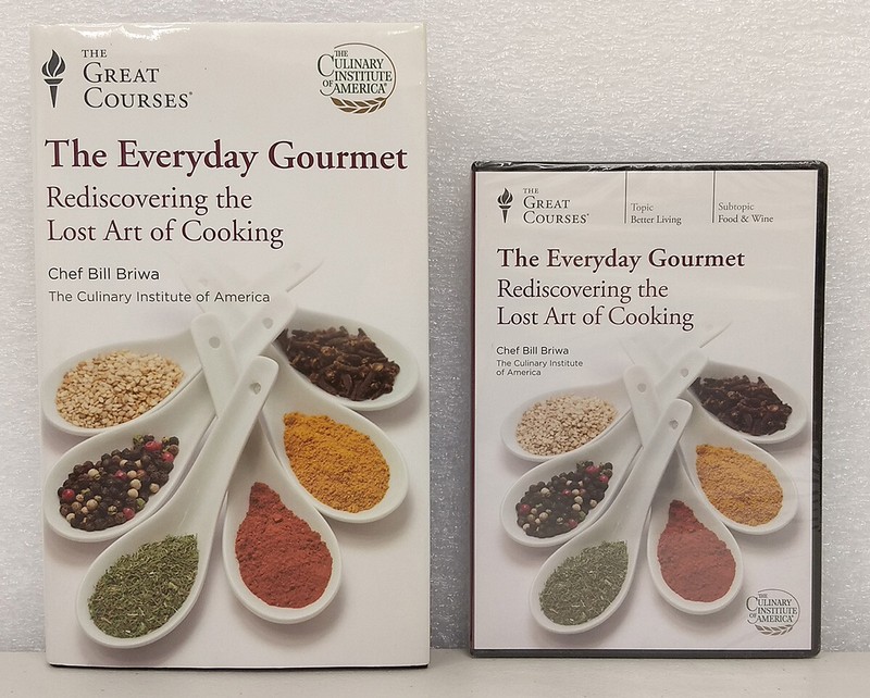 The Great Courses Rediscovering the Lost Art of Cooking 4 DVDs Course Guidebook