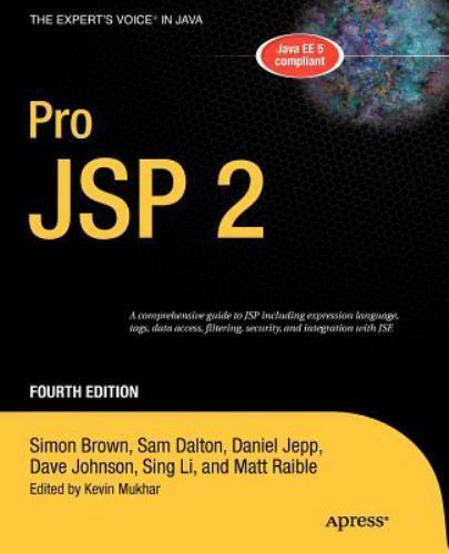 Pro JSP 2, Paperback by Brown, Simon; Dalton, Sam; Jepp, Daniel; Johnson, Dav…