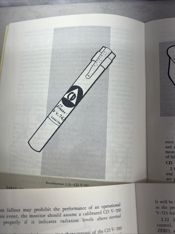 1963 OFFICE OF CIVIL DEFENSE "HANDBOOK FOR RADIOLOGICAL MONITORS" gallery