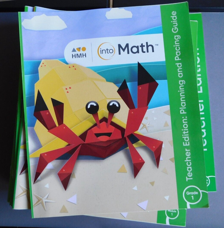 Into Math: Grade 1 & Modules 1-18 – Teacher Edition – 2020 Paperback Textbook