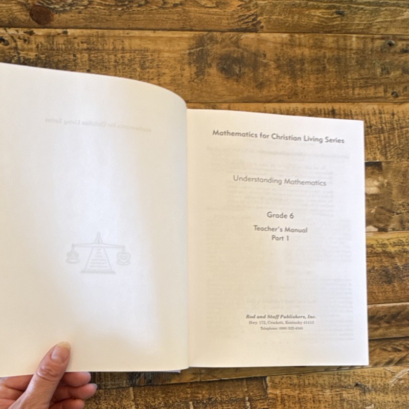 Rod and Staff Understanding Mathematics Grade 6 Teacher's Manual Christian Livi… gallery