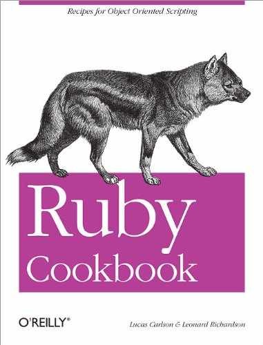 Ruby Cookbook (Cookbooks – Paperback, by Carlson Lucas; Richardson – Very Good c