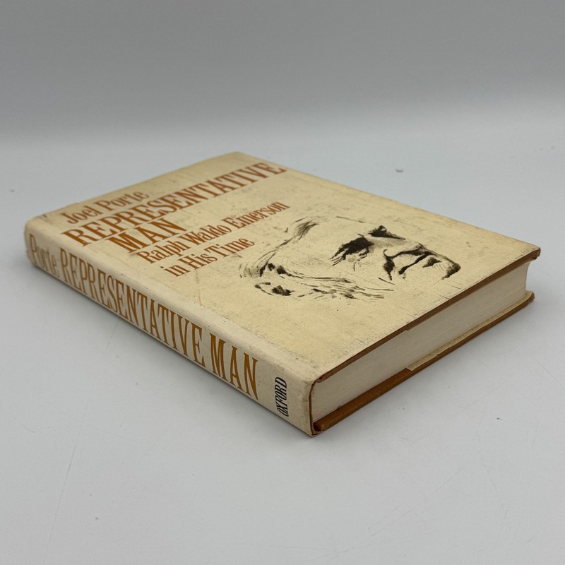 Representative Man Ralph Waldo Emerson in His Time by Joel Porte Review Copy 1st gallery
