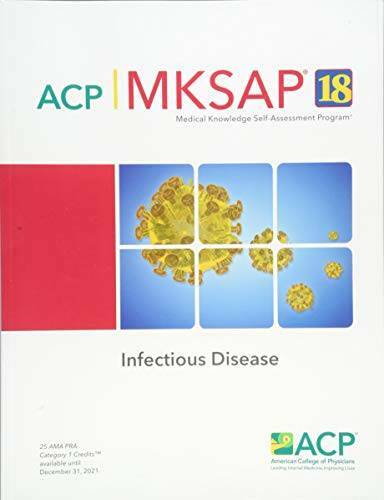 MKSAP (R) 18 Infectious Disease – Paperback – GOOD