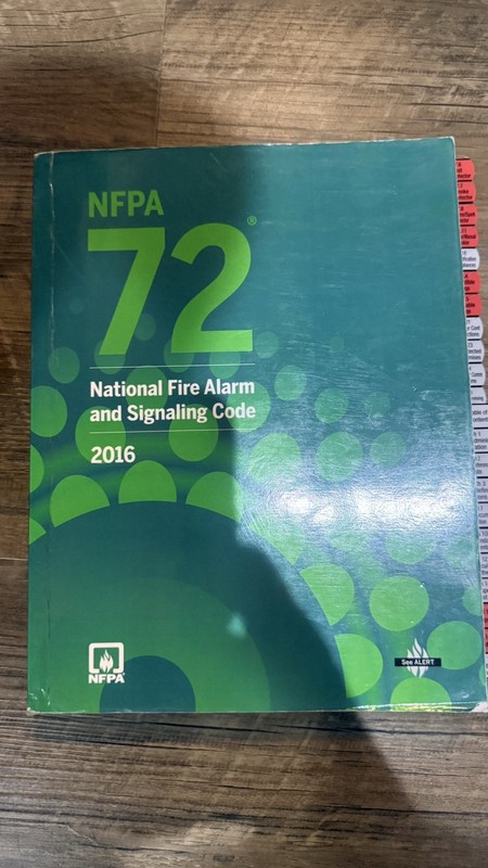 Nfpa 72 National Fire Alarm and Signaling 2015 by (NFPA) National Fire W/Tabs