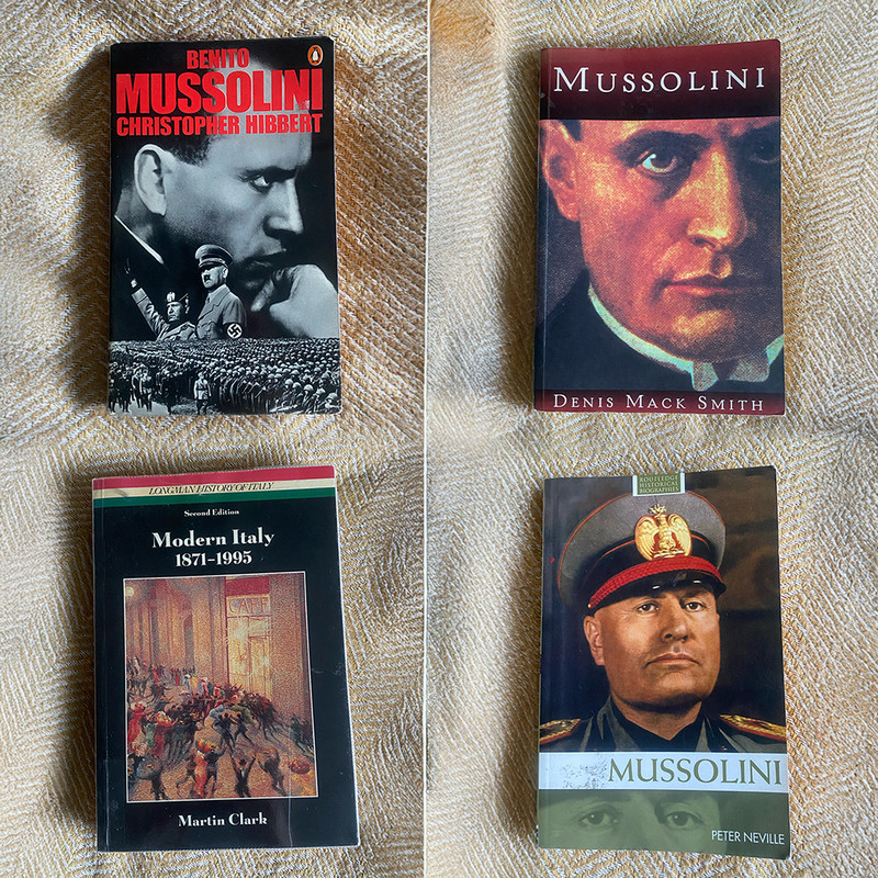 Mussolini Book Bundle | See Description for Individual Book Details