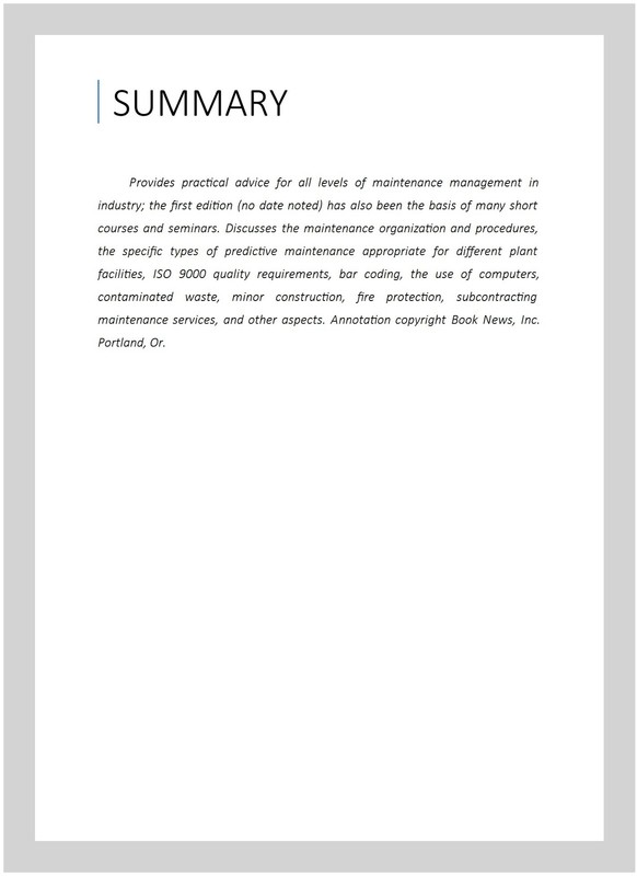 Engineering Maintenance Management, Hardcover by Niebel, Benjamin W., Like Ne... gallery