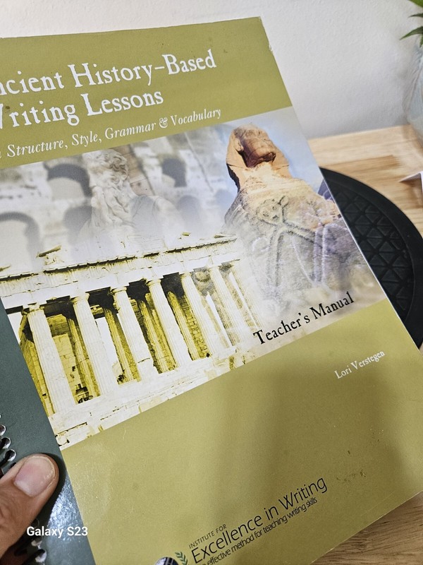Ancient History-based Writing Lessons 3rd Ed TEACHER MANUAL by Lori Verstegen gallery