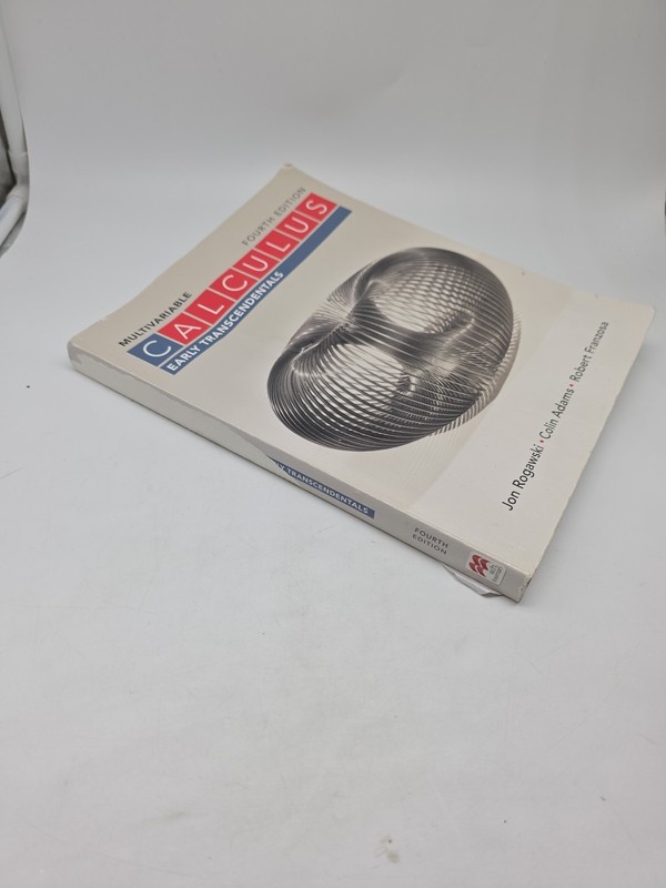 Multivariable Calculus Early Transcendentals by Jon RoGawski, Colin Adams, Rober gallery