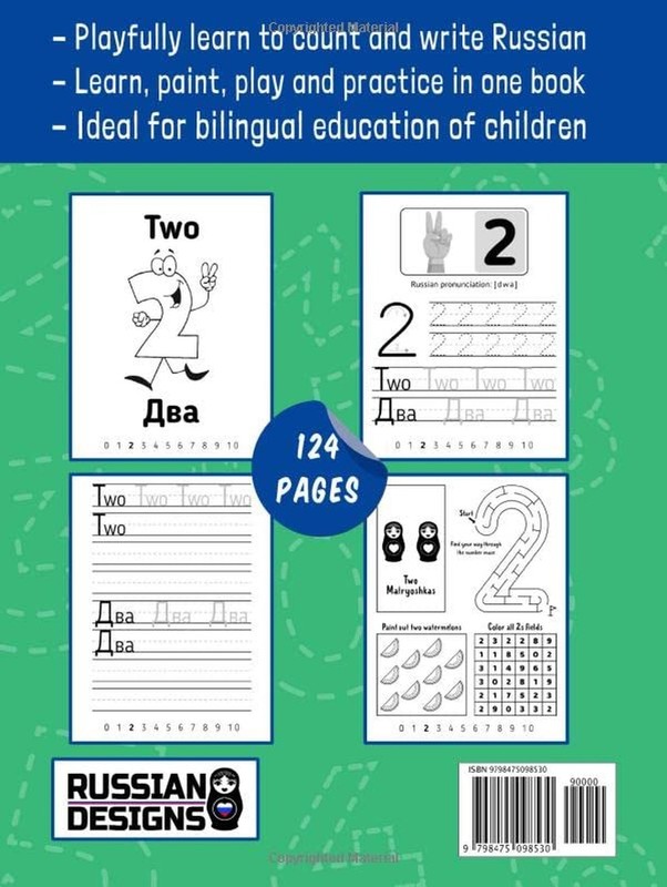 Russian Numbers - Learn to write and count in Russian: Counting and Writing N... gallery