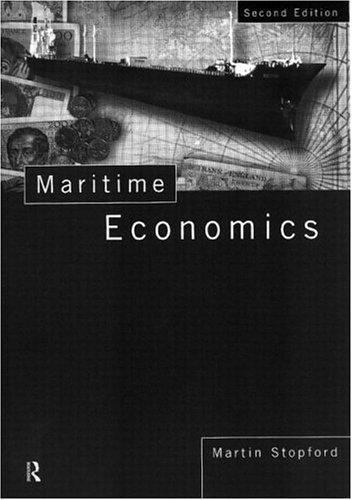 Maritime Economics Second Edition - 9780415153102, paperback, Martin Stopford