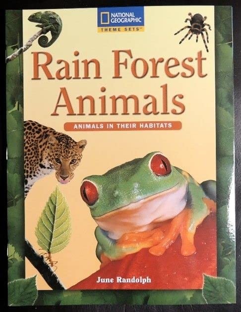 Theme Sets: Rain Forest Animal – ACCEPTABLE