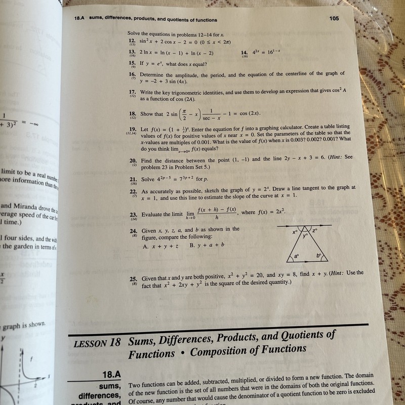 Saxon Calculus 2nd Edition Textbook, Solutions Manual, Testing Book, Answer Key gallery