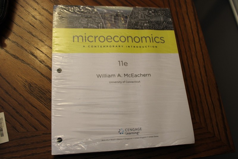 Microeconomics: A Contemporary – Loose Leaf, by McEachern William A. – New