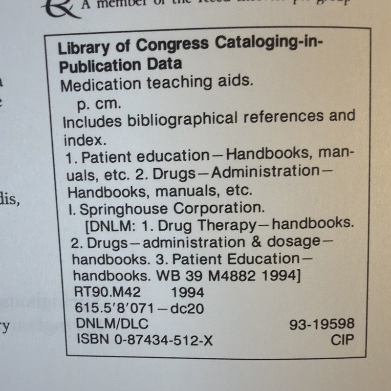 Medication Teaching AIDS gallery