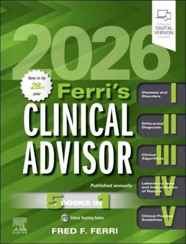 Ferri’s Clinical Advisor 2026: 5 Books – Hardcover, by Ferri MD Fred – Very Good