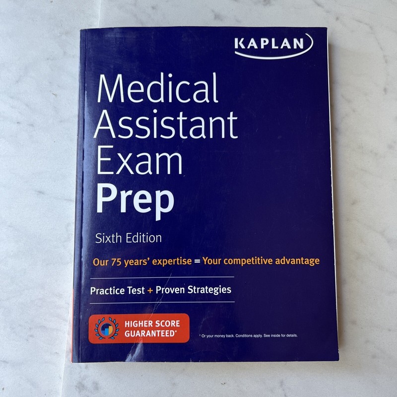 Medical Assistant Exam Prep : Practice Test + Proven Strategies by Kaplan…